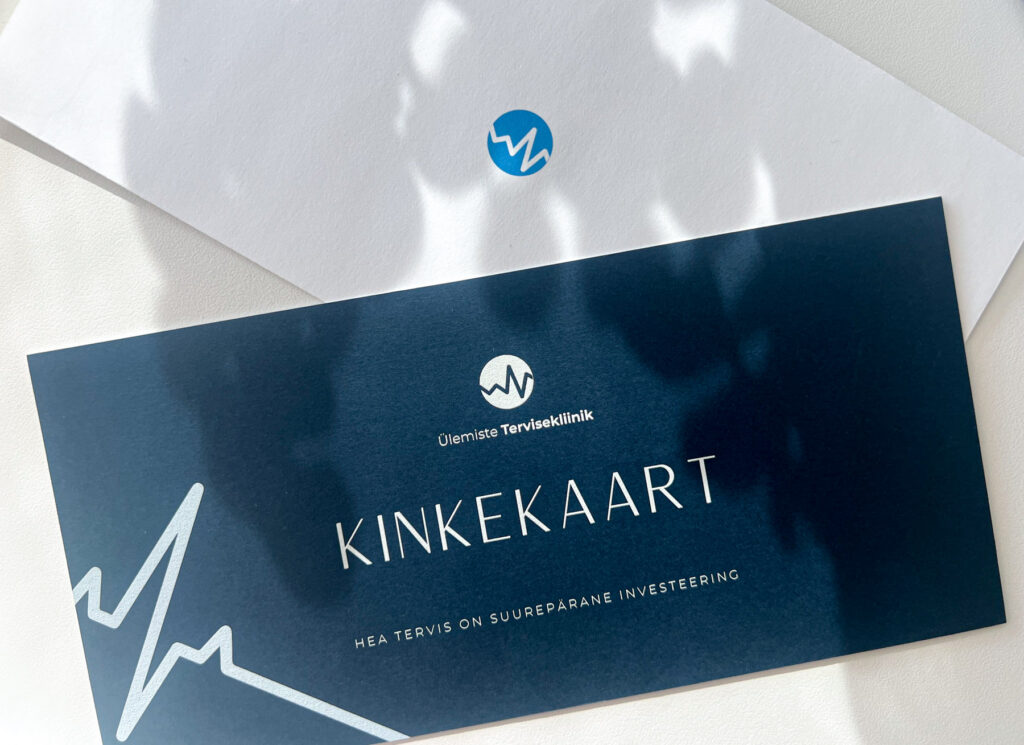 Kingi tervist - Ülemiste Tervisekliiniku kinkekaart